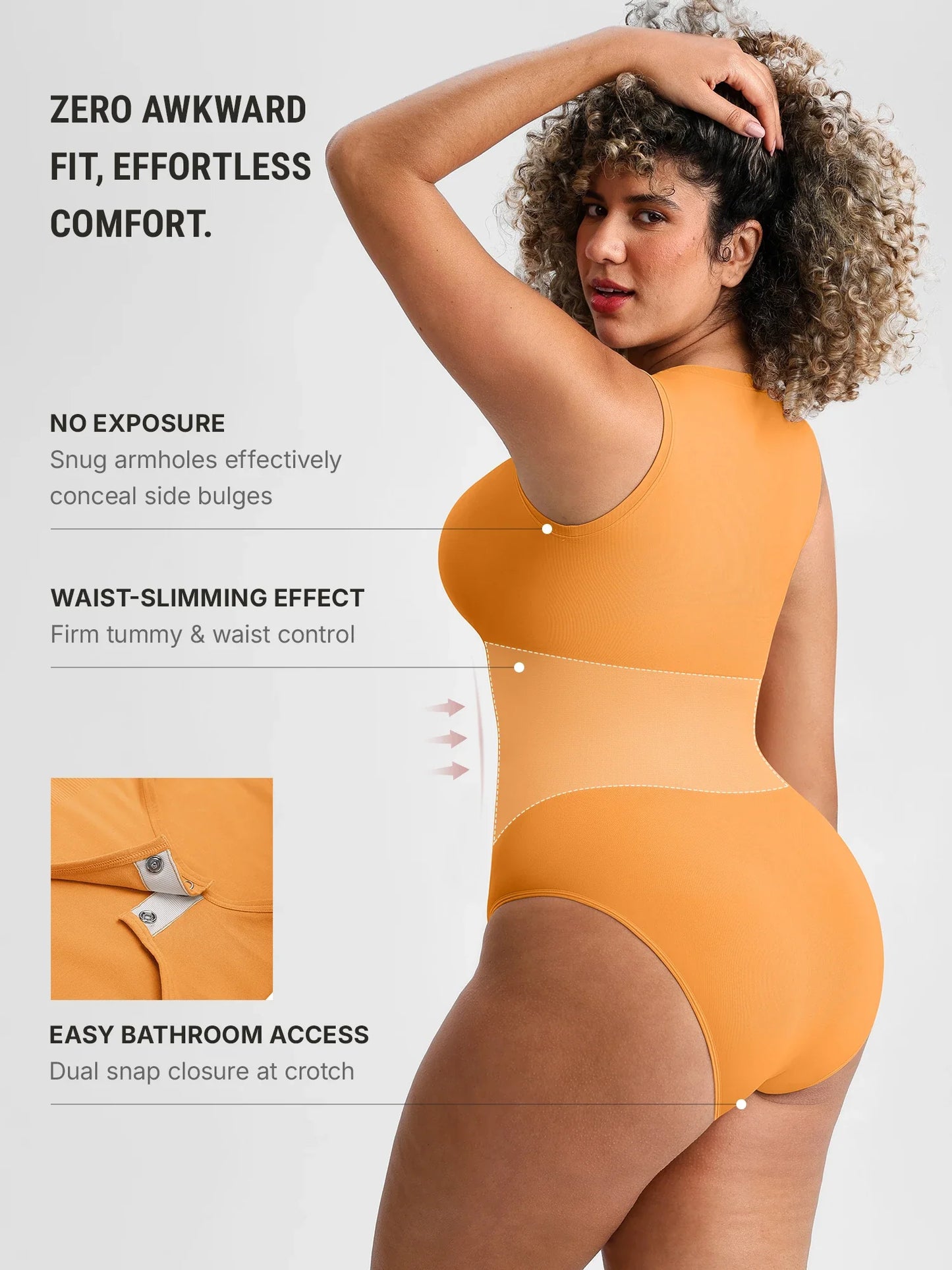 Scoop Neck Buttery Seamless Everyday Bodysuit