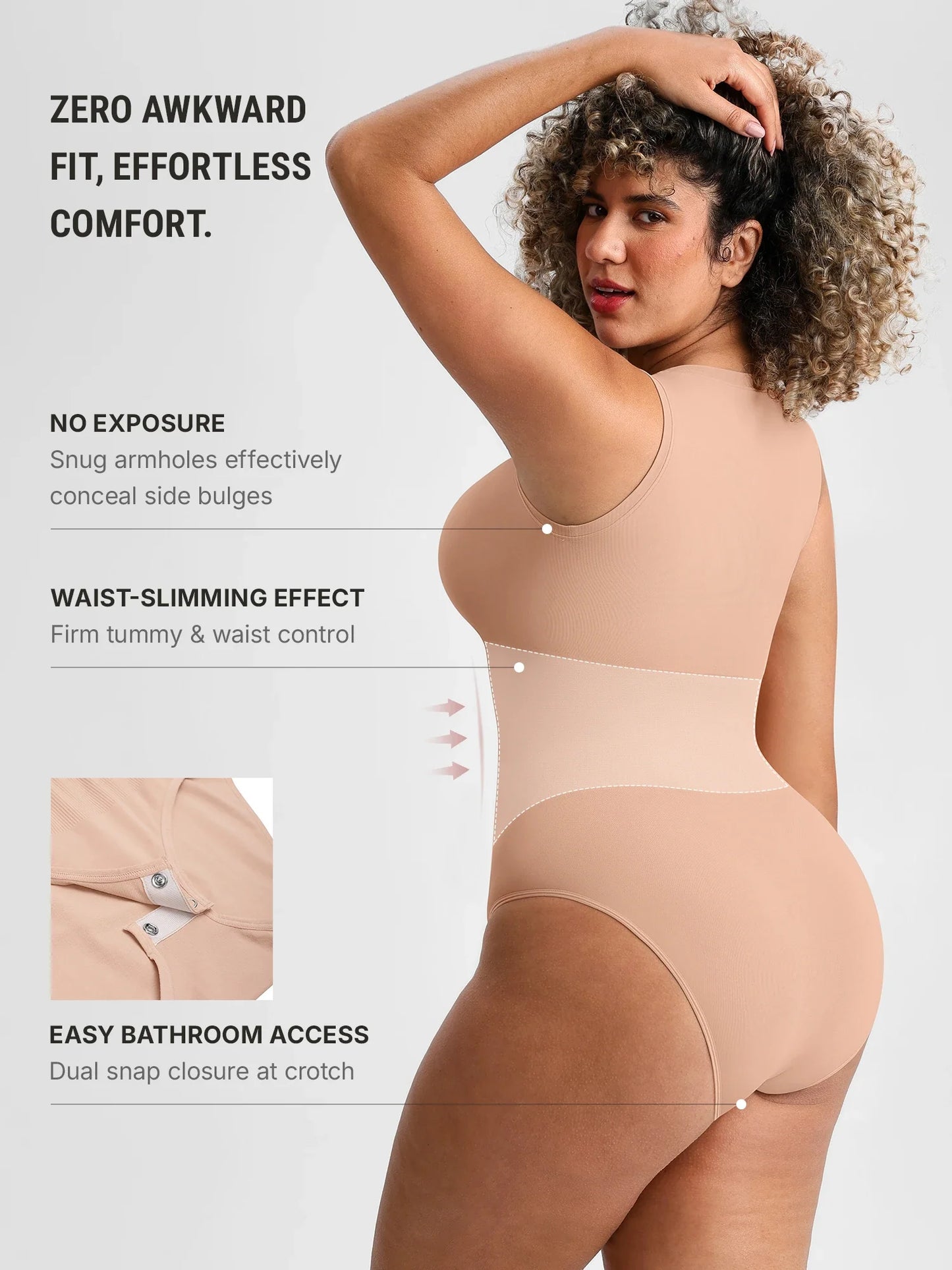 Scoop Neck Buttery Seamless Everyday Bodysuit
