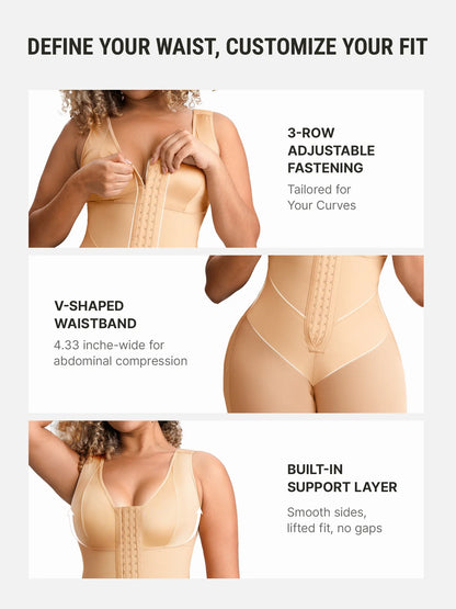Feelingirl FeelVibe V-Band Waist Snatching Contour Bodysuit
