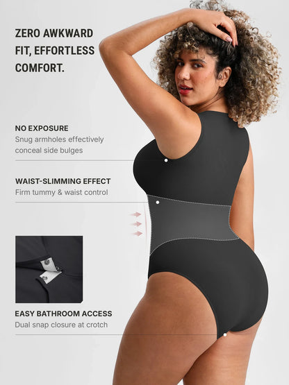 Scoop Neck Buttery Seamless Everyday Bodysuit
