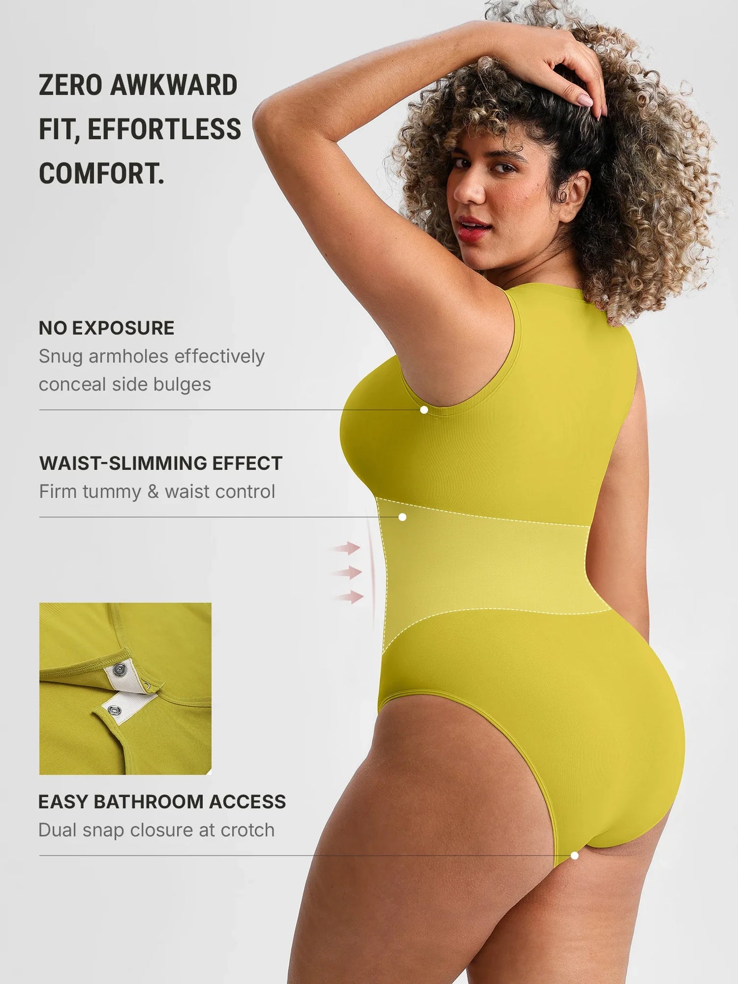 Scoop Neck Buttery Seamless Everyday Bodysuit