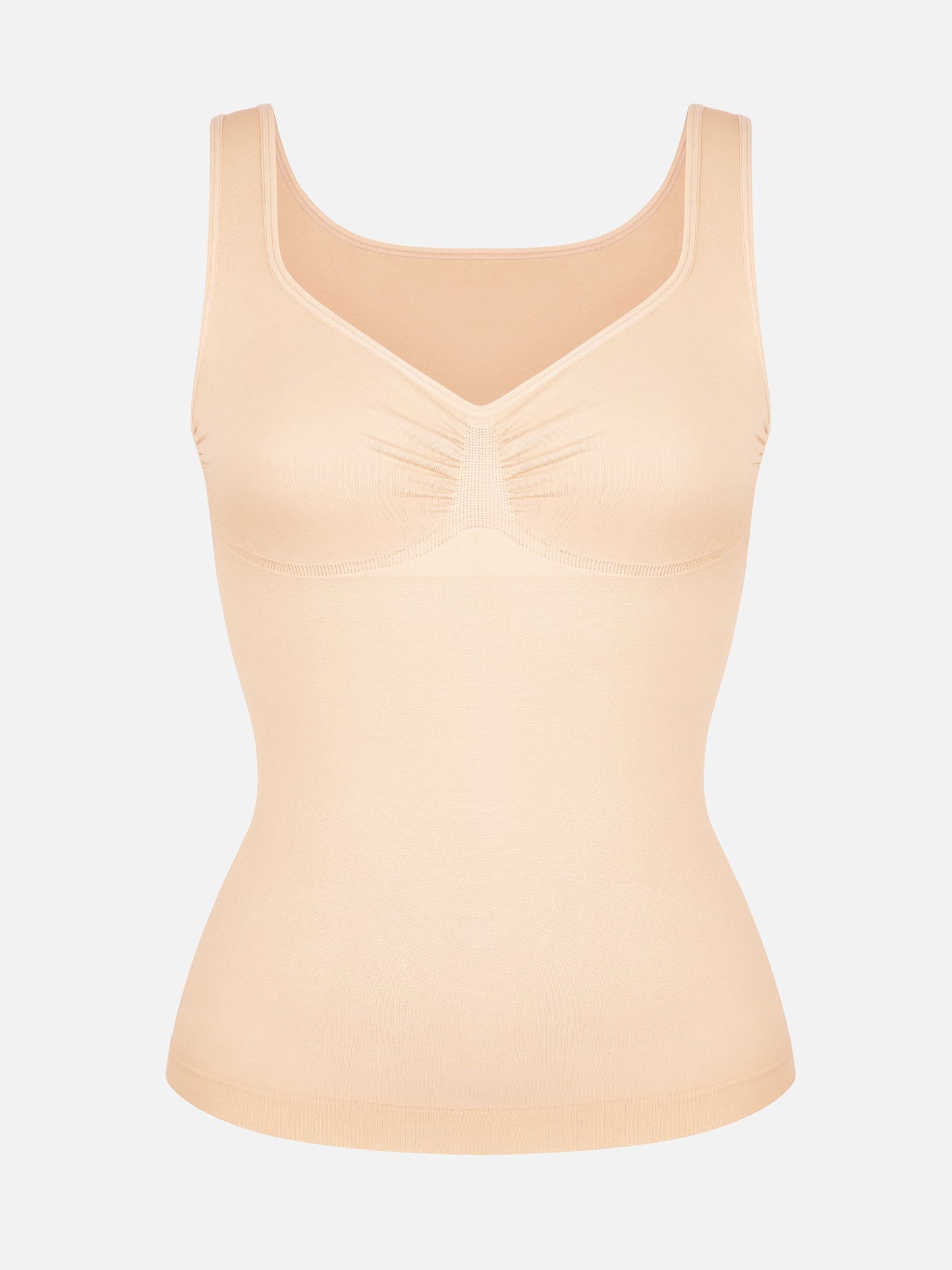 Seamless Everyday Tummy Control Wide Strap Tank Top