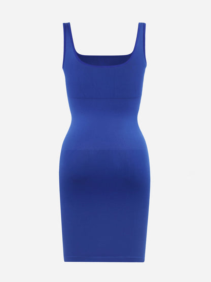 Tummy Control Square Neck Everyday Dress