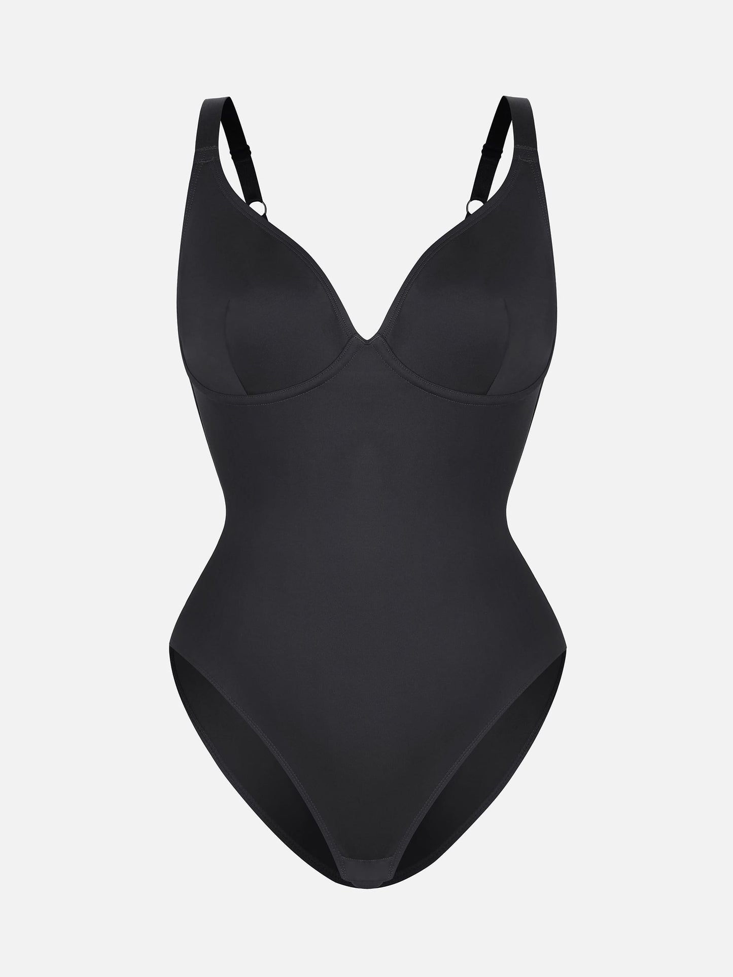 V-Neck Tummy Control Bodysuit