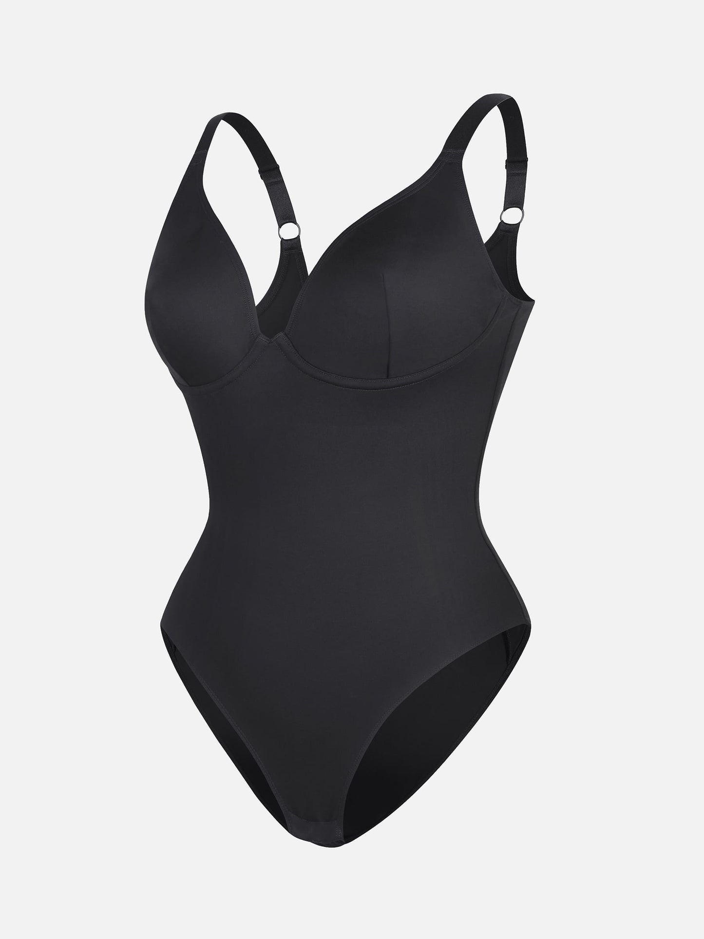 V-Neck Tummy Control Sculpt Bodysuit