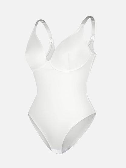 V-Neck Tummy Control Bodysuit