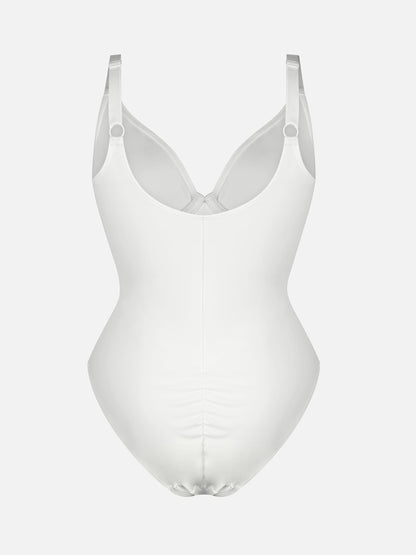 V-Neck Tummy Control Bodysuit
