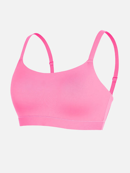 Feelingirl Everyday Wireless Invisible Square Neck Bra