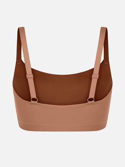 Feelingirl Everyday Wireless Invisible Square Neck Bra