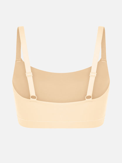 Feelingirl Everyday Wireless Invisible Square Neck Bra
