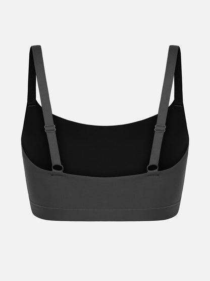Feelingirl Everyday Wireless Invisible Square Neck Bra