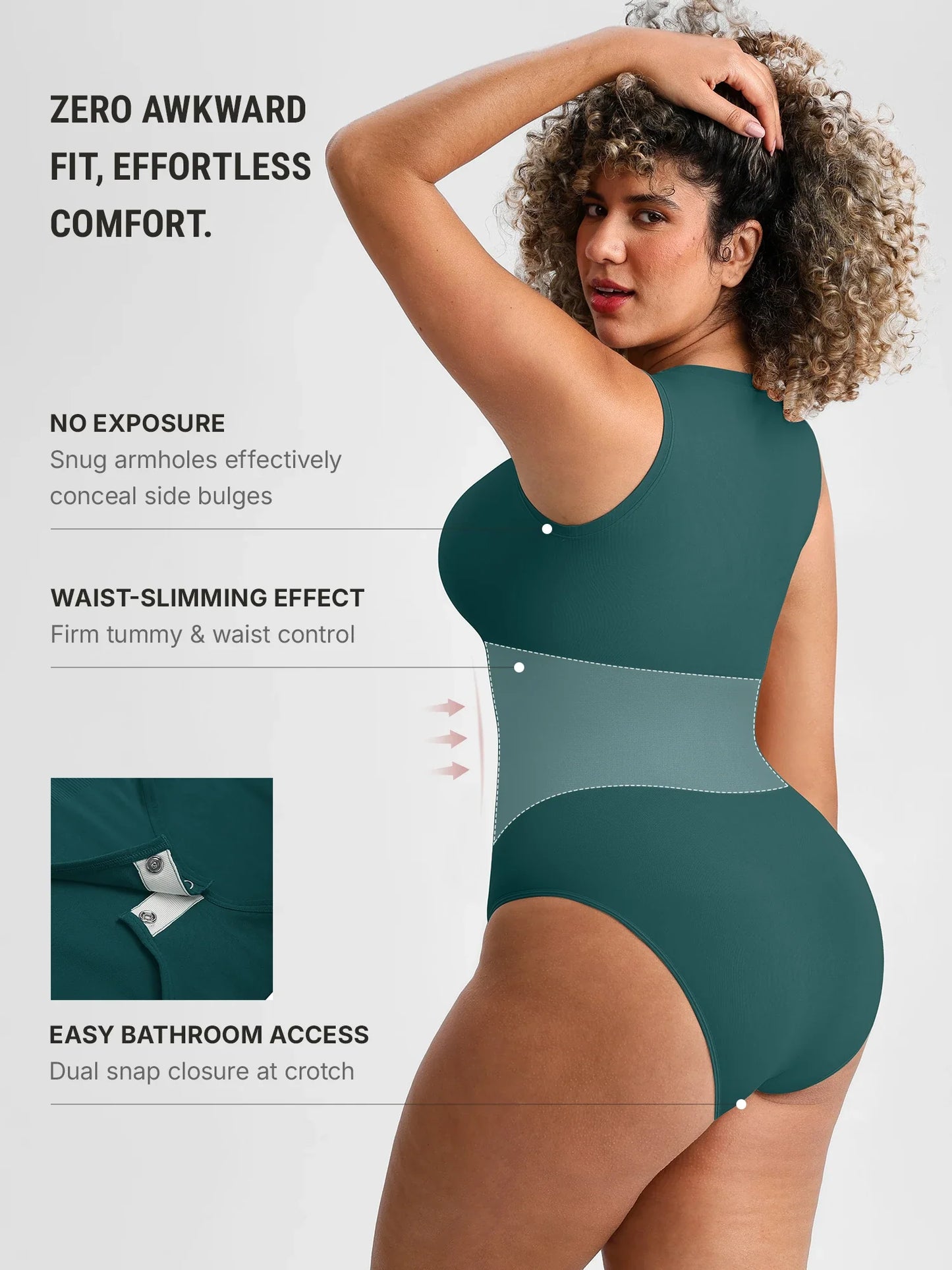 Scoop Neck Buttery Seamless Everyday Bodysuit