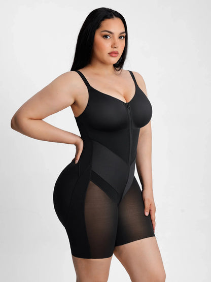 Feelingirl Full-Coverage Chest Faja Tummy Control Butt Lift Bodysuit