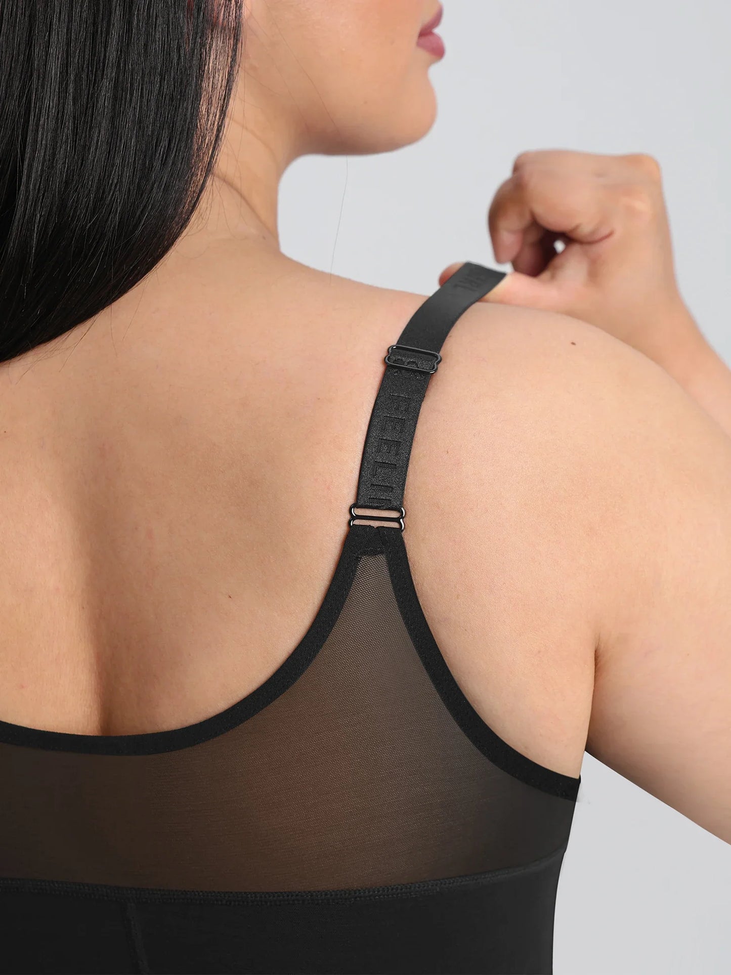 Feelingirl Full-Coverage Chest Faja Tummy Control Butt Lift Bodysuit