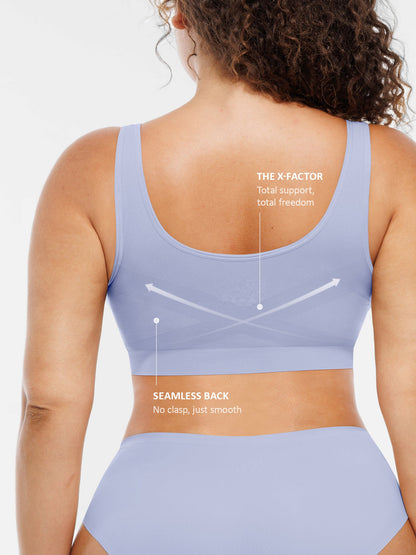 Feelingirl Seamless No Underwire Full Coverage Bra