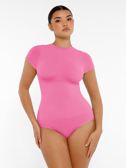 Crew Neck Seamless Soft Everyday Bodysuit