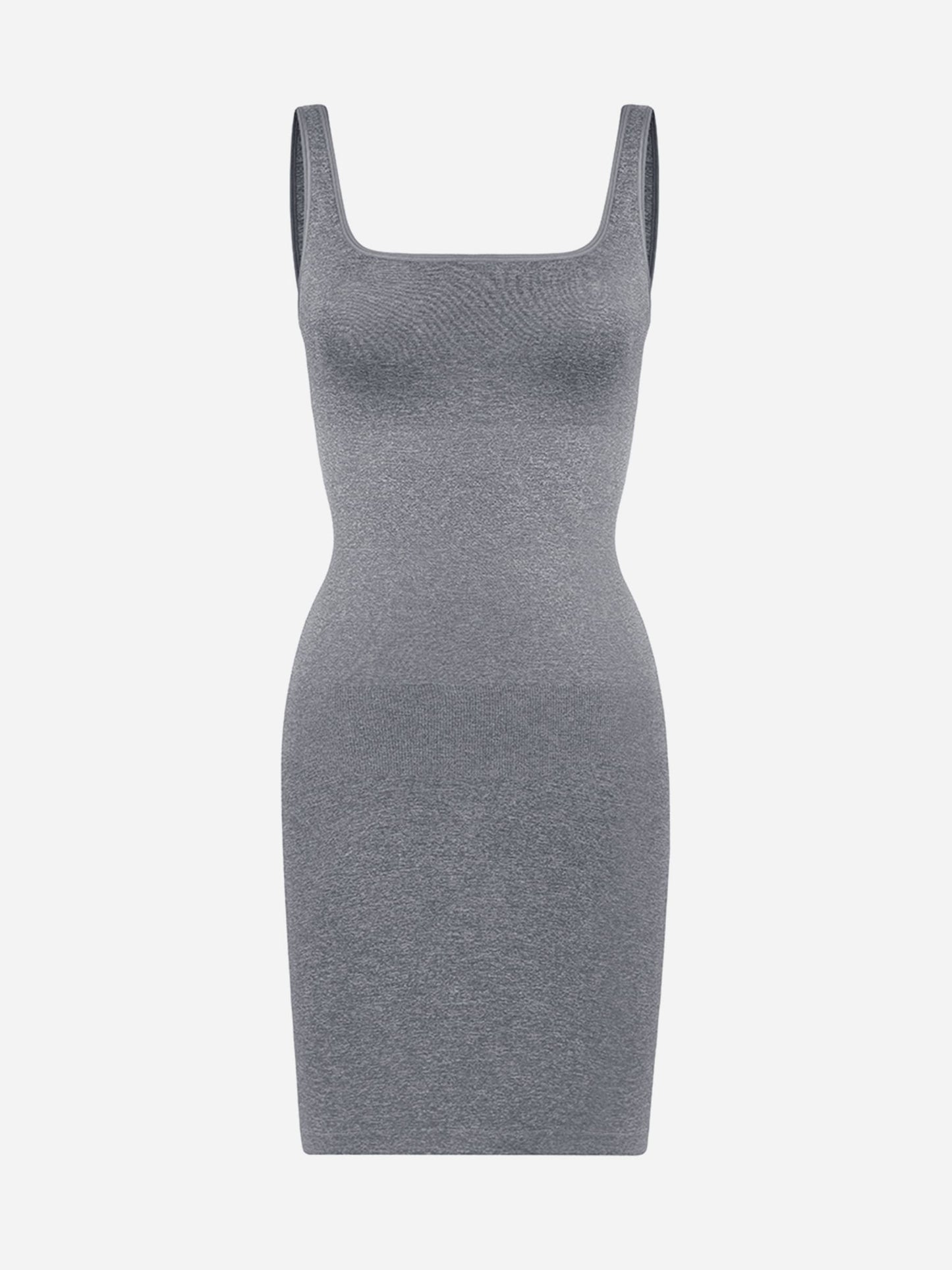Tummy Control Square Neck Everyday Dress