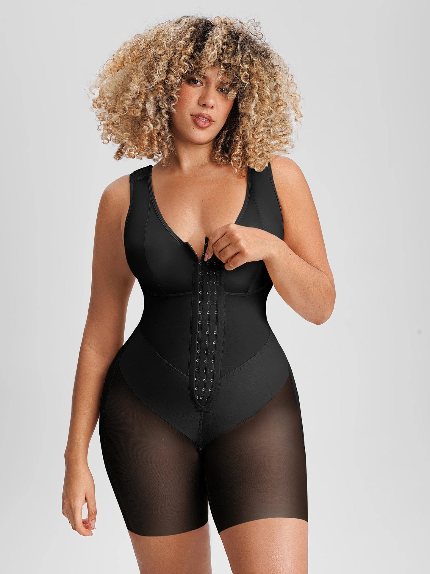 Feelingirl FeelVibe V-Band Waist Snatching Contour Bodysuit