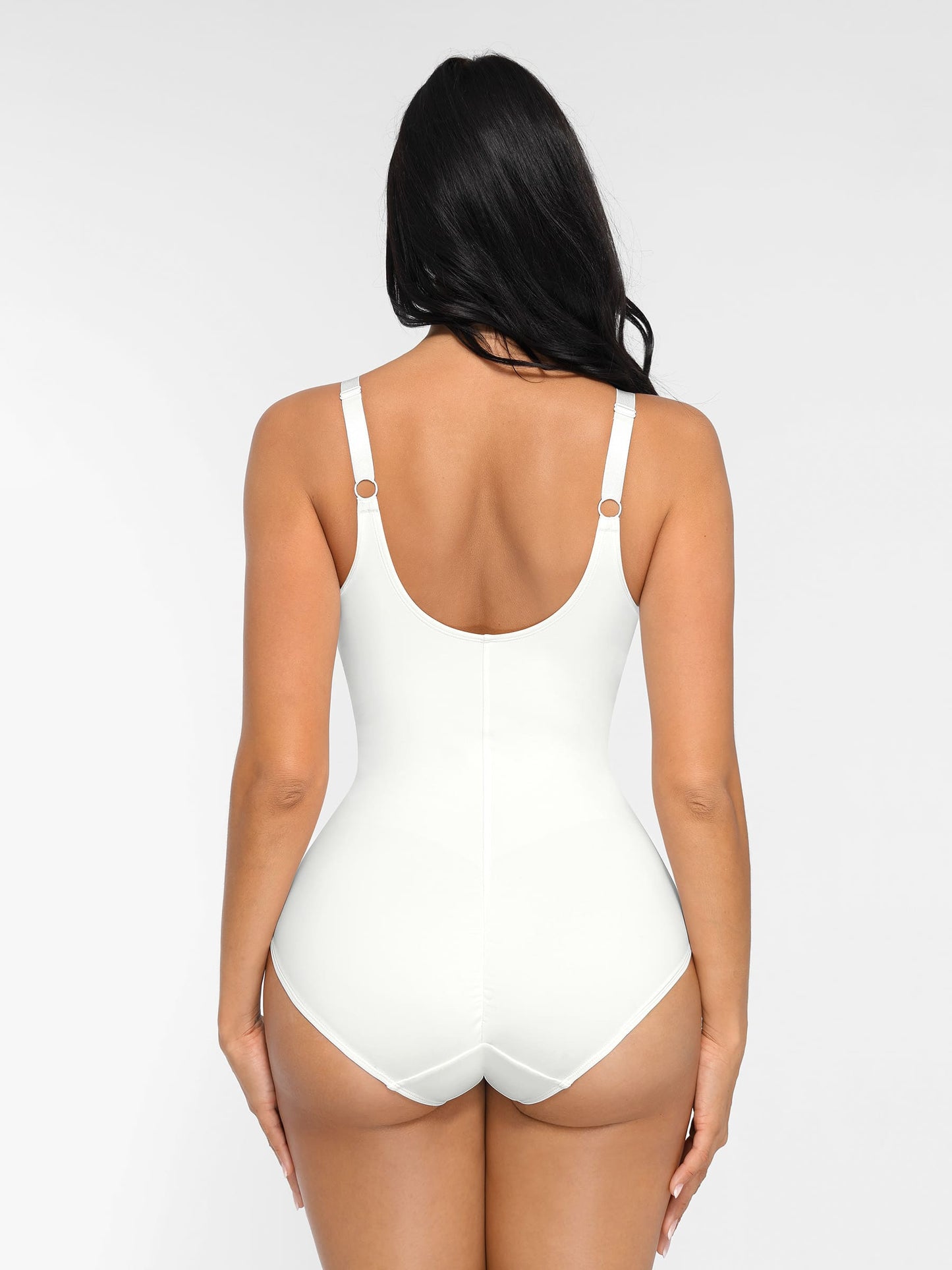 V-Neck Tummy Control Sculpt Bodysuit