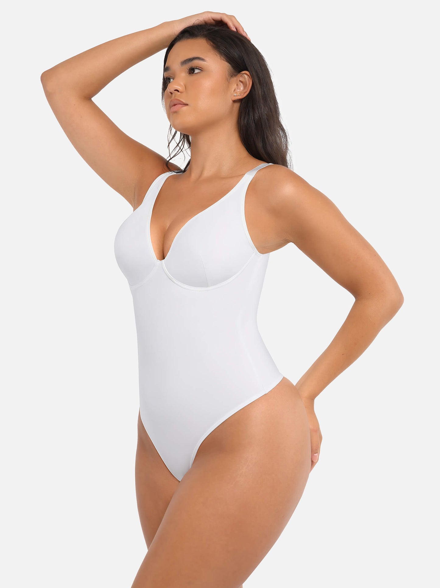 V-Neck Tummy Control Bodysuit